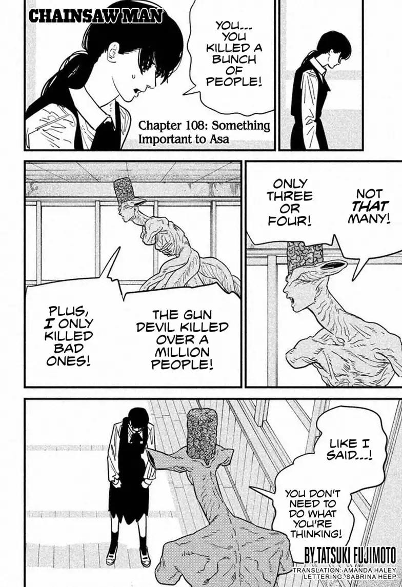 Chainsaw man Chapter 108 1